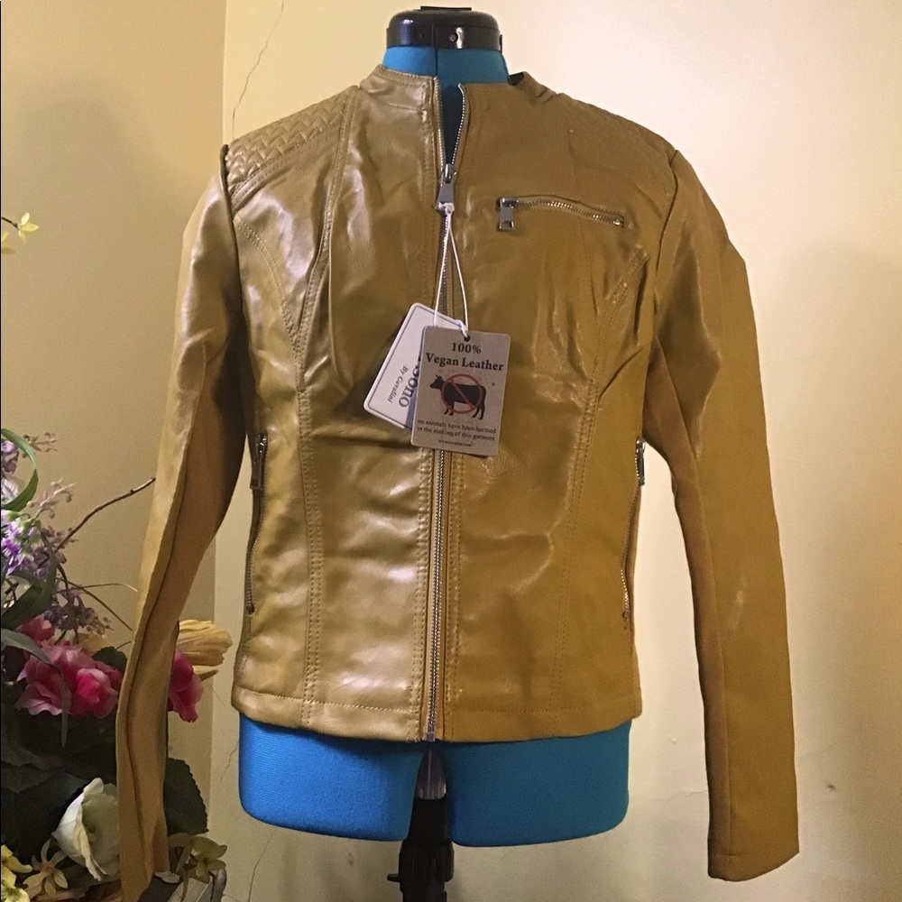Ci Sono VEGAN leather jacket